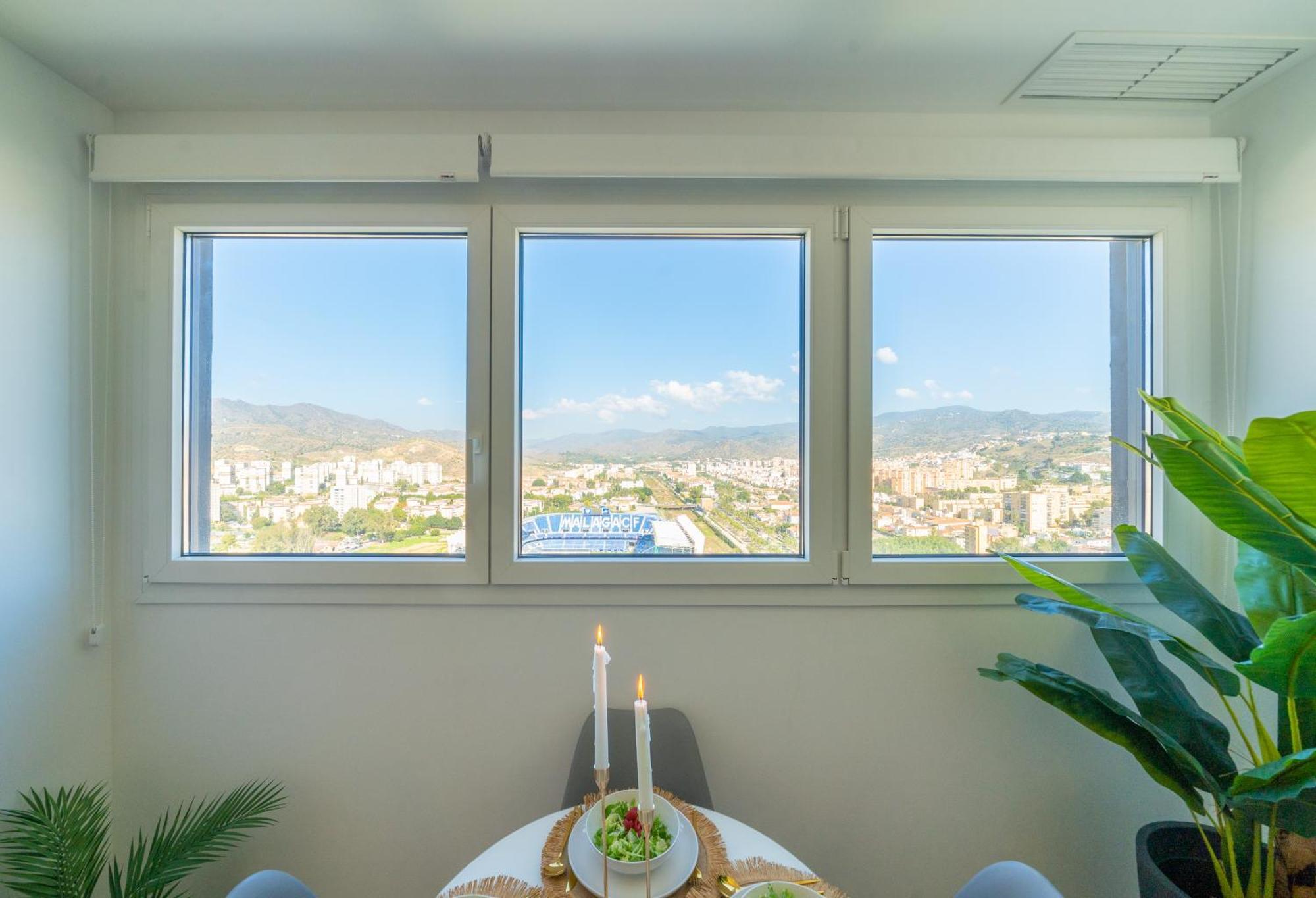 Xpce Urban 4 Malaga Skyline - Free Parking Apartment Luaran gambar