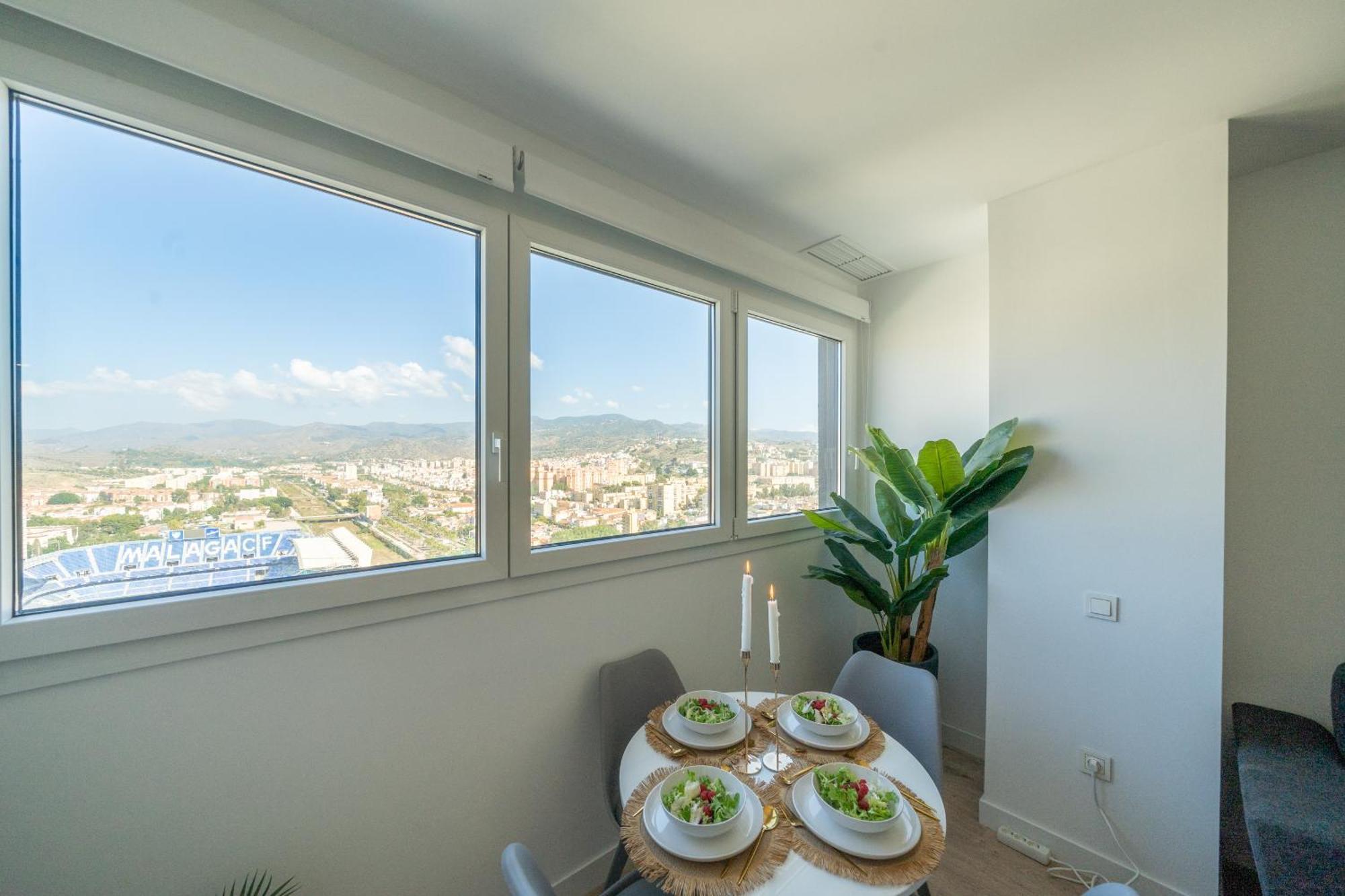 Xpce Urban 4 Malaga Skyline - Free Parking Apartment Luaran gambar